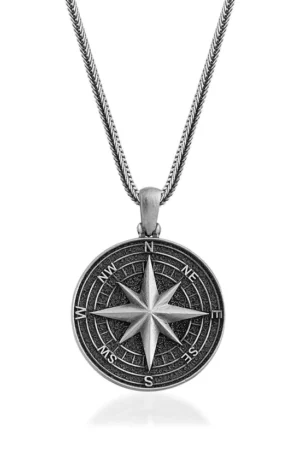 Compass Necklace – A Direction of Your Own, A Light for the Road Ahead