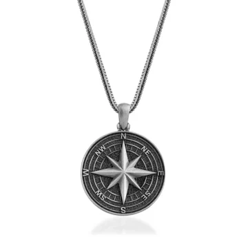 Compass Necklace – A Direction of Your Own, A Light for the Road Ahead