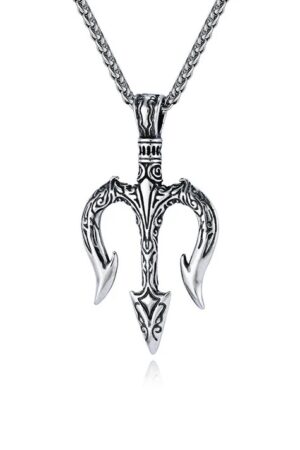 Poseidon Trident Necklace: Embrace the Courage to Master Your Own Path
