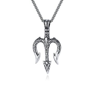 Poseidon Trident Necklace: Embrace the Courage to Master Your Own Path
